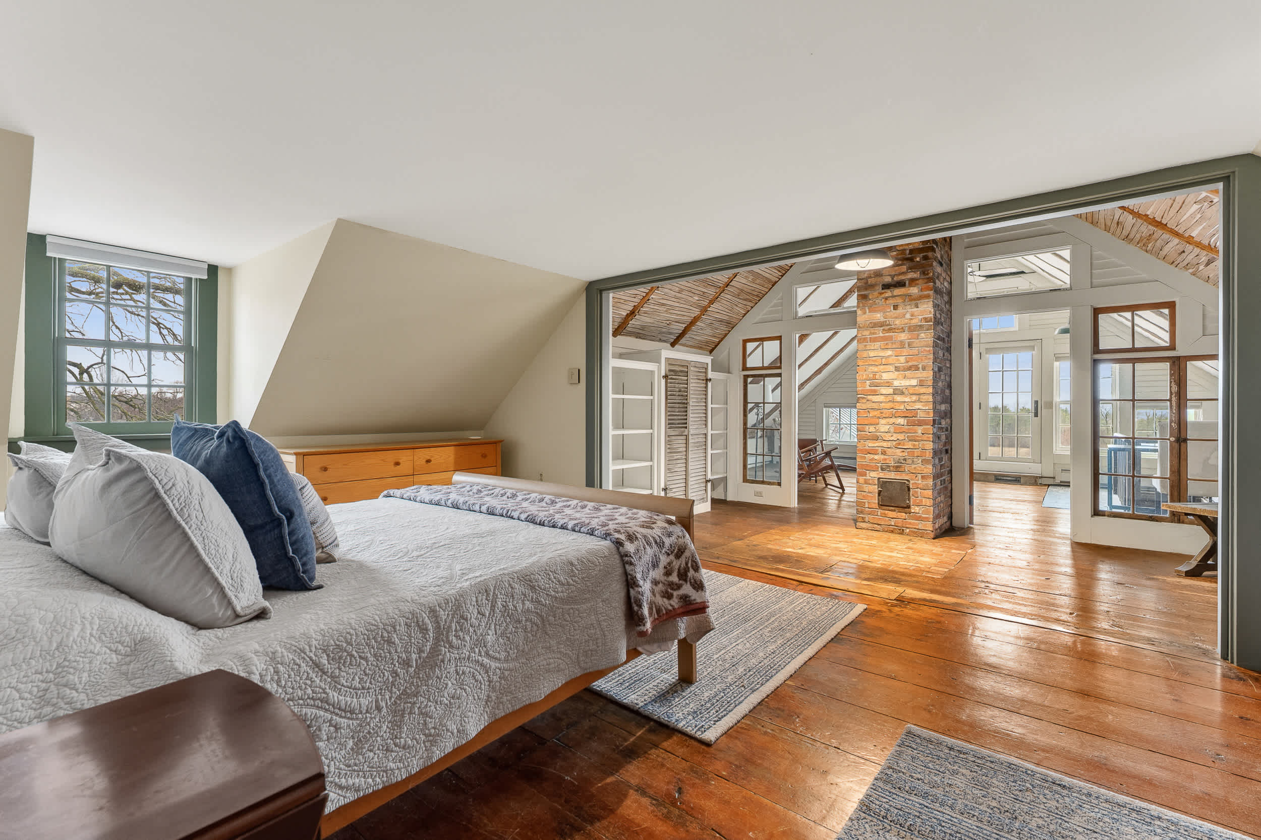 Farm House primary suite bedroom